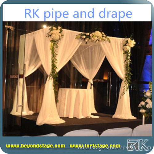 Aluminum Pipe and Drape/dubai curtain fabric/Wedding Backdrop Decoration